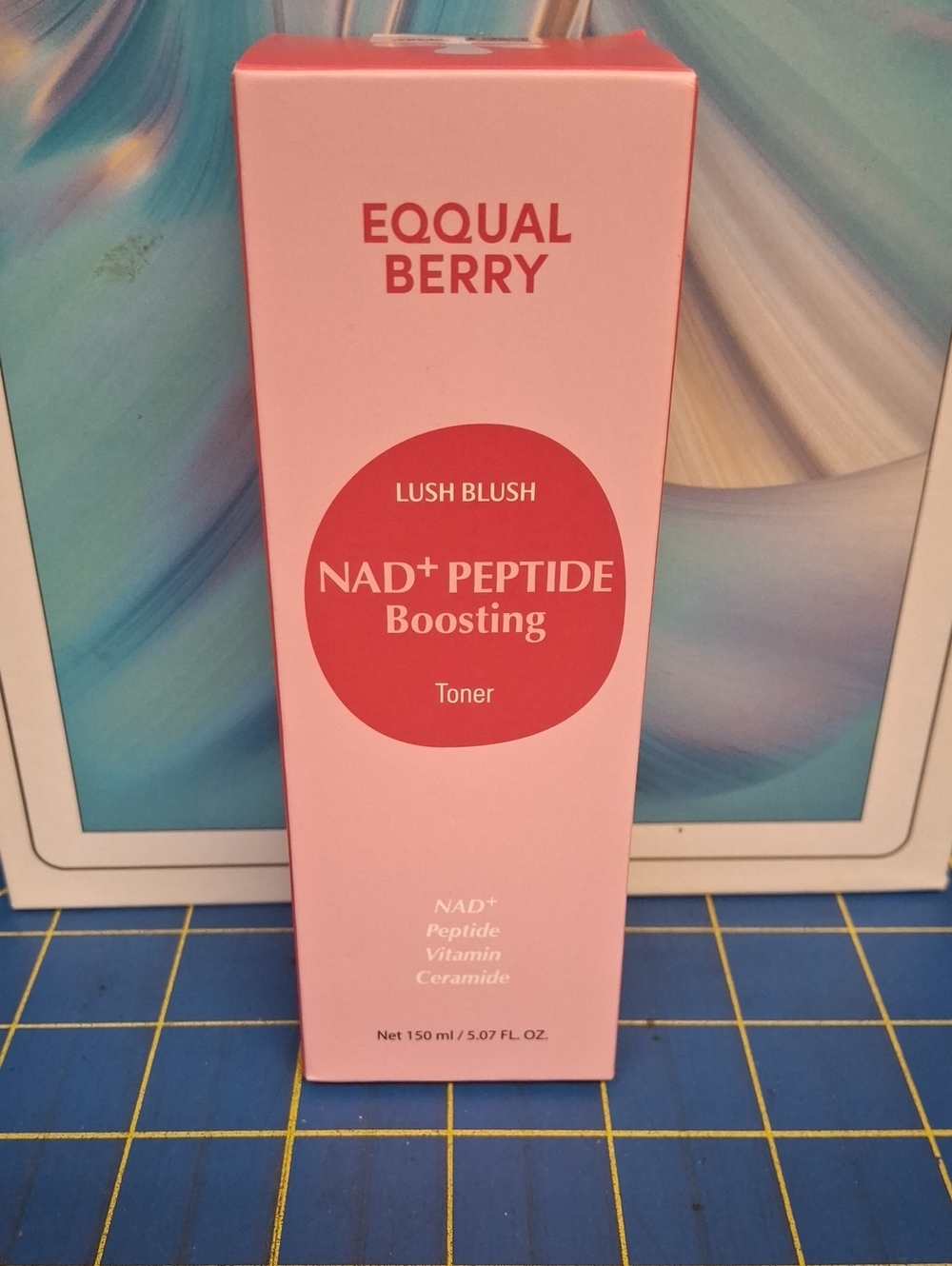 Eqqual Berry Lush Blush NAD+ Peptide Boosting Toner New Sealed Box 150ml